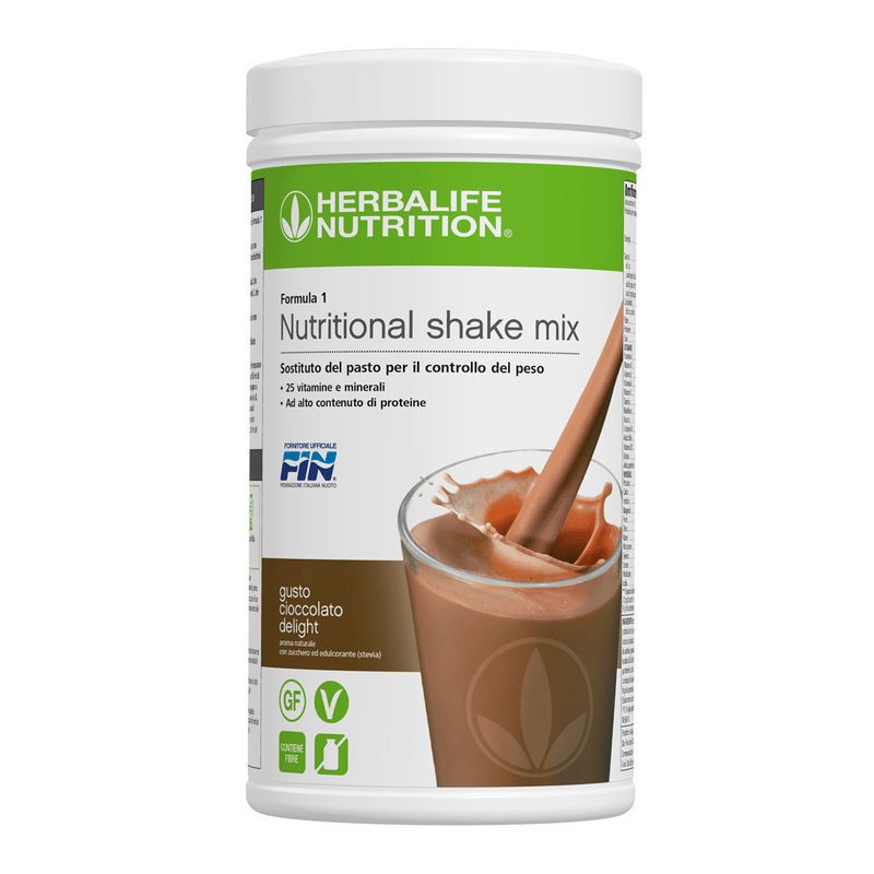 Herbalife Formula 1 Frullato - Sostituto del pasto - Cioccolato Delight