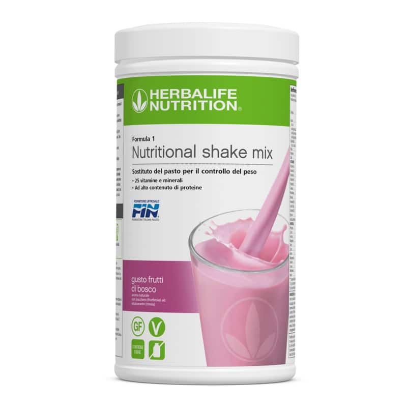 Herbalife Formula 1 Frullato - Sostituto del pasto - Fragola Delight