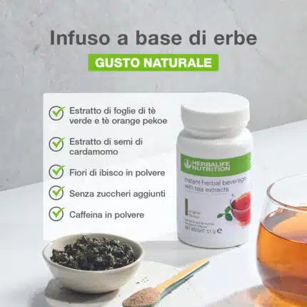 Herbalife Infuso a base di erbe - Gusto Naturale