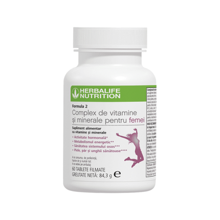 Herbalife Formula 2 Complex de Vitamine și Minerale pentru Femei