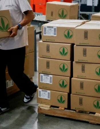 Operations Inside The Herbalife Distribution Center