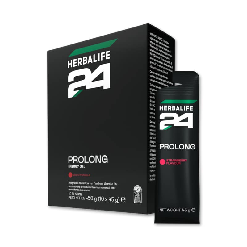 product image Herbalife24® Prolong energy gel Fragola 45 g / 10 bustine